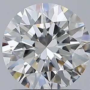 1.03 carat, F colour, VS1 clarity, Round shape, Natural Diamond.