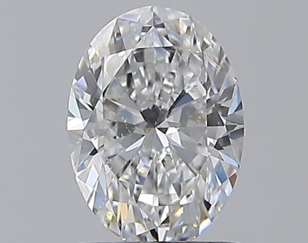 1.2 carat, D colour, SI1 clarity, Oval shape, Natural Diamond.