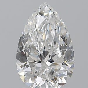 1.51 carat, E colour, SI2 clarity, Pear shape, Natural Diamond.