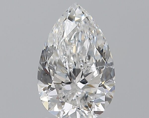 1.51 carat, E colour, SI2 clarity, Pear shape, Natural Diamond.