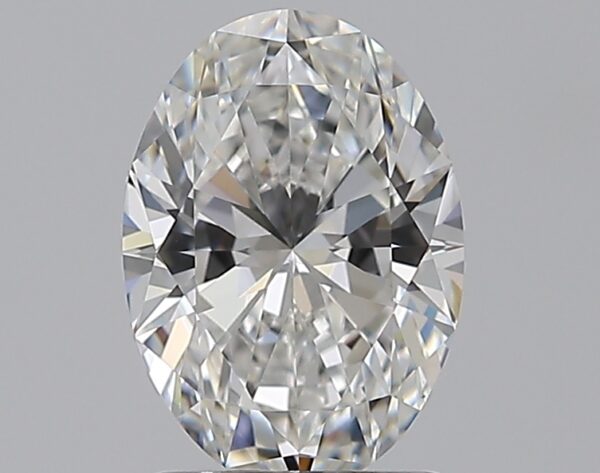 1.21 carat, F colour, VS1 clarity, Oval shape, Natural Diamond.