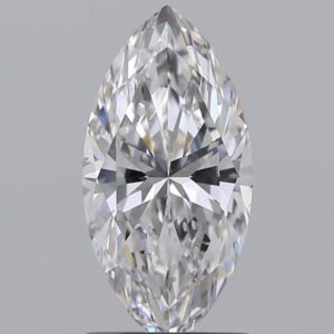 1.2 carat, D colour, SI1 clarity, Marquise shape, Natural Diamond.