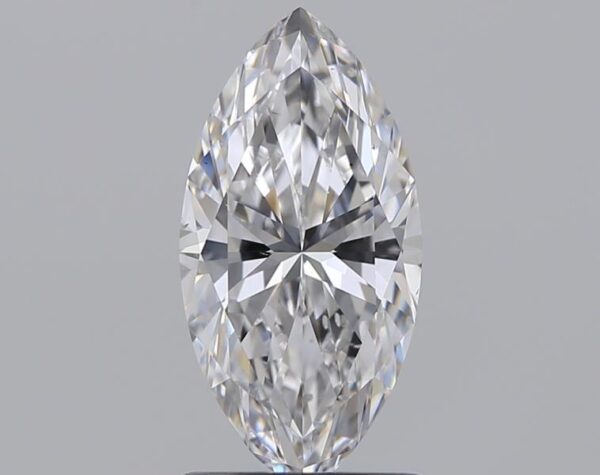 1.2 carat, D colour, SI1 clarity, Marquise shape, Natural Diamond.