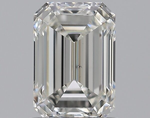 1.01 carat, G colour, VS2 clarity, Emerald shape, Natural Diamond.