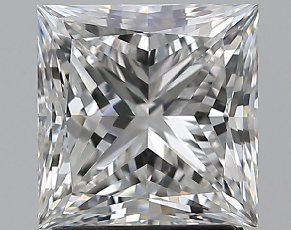 2.01 carat, G colour, VS1 clarity, Princess shape, Natural Diamond.
