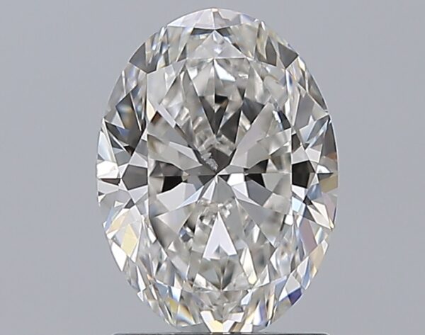 1.51 carat, G colour, SI1 clarity, Oval shape, Natural Diamond.