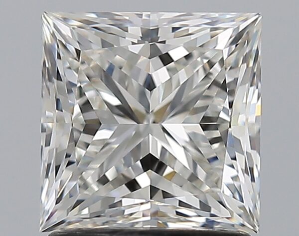1.71 carat, H colour, VS1 clarity, Princess shape, Natural Diamond.