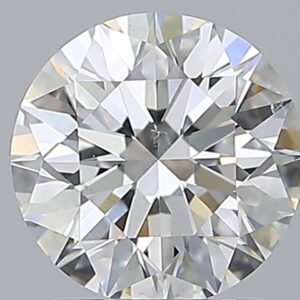 1.51 carat, G colour, SI1 clarity, Round shape, Natural Diamond.