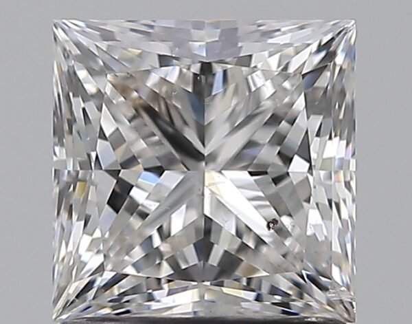 1.29 carat, G colour, SI2 clarity, Princess shape, Natural Diamond.