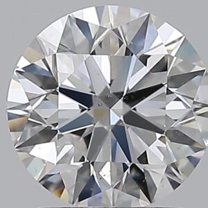 1.51 carat, E colour, SI1 clarity, Round shape, Natural Diamond.