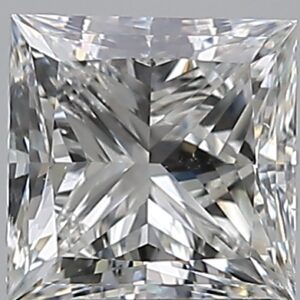 1.2 carat, H colour, SI1 clarity, Princess shape, Natural Diamond.