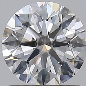 1.01 carat, E colour, SI1 clarity, Round shape, Natural Diamond.