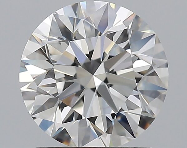 1.5 carat, F colour, VVS1 clarity, Round shape, Natural Diamond.