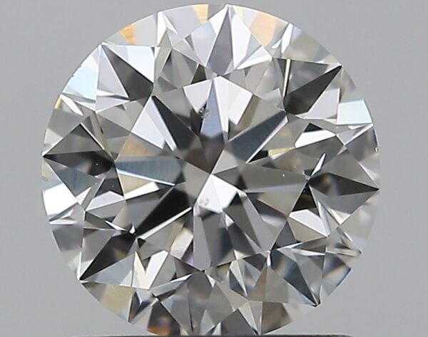 1.2 carat, G colour, SI1 clarity, Round shape, Natural Diamond.
