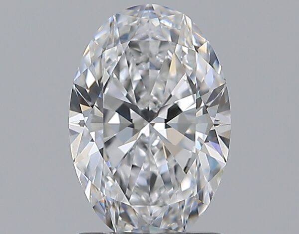 1.22 carat, D colour, VS2 clarity, Oval shape, Natural Diamond.