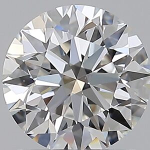 1 carat, F colour, VS2 clarity, Round shape, Natural Diamond.