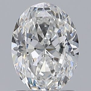 1.2 carat, E colour, VVS2 clarity, Oval shape, Natural Diamond.