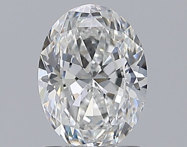 1.2 carat, E colour, VVS2 clarity, Oval shape, Natural Diamond.