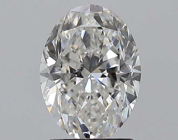2.01 carat, G colour, SI1 clarity, Oval shape, Natural Diamond.