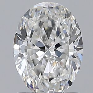 1.2 carat, E colour, SI1 clarity, Oval shape, Natural Diamond.
