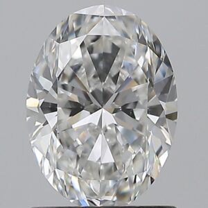 1.2 carat, F colour, VS2 clarity, Oval shape, Natural Diamond.