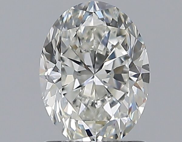 1.21 carat, H colour, SI1 clarity, Oval shape, Natural Diamond.