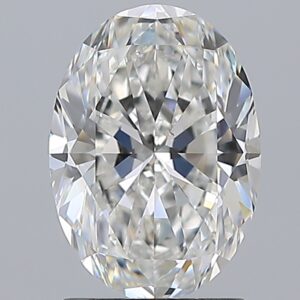 2 carat, G colour, VS2 clarity, Oval shape, Natural Diamond.