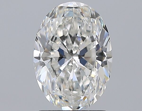 2 carat, G colour, VS2 clarity, Oval shape, Natural Diamond.