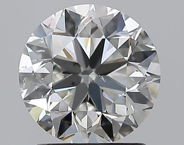 1.73 carat, G colour, SI1 clarity, Round shape, Natural Diamond.