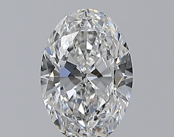 1 carat, F colour, VS2 clarity, Oval shape, Natural Diamond.