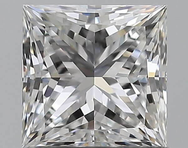 1 carat, G colour, VS1 clarity, Princess shape, Natural Diamond.