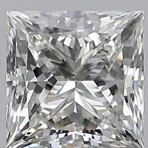 1.02 carat, H colour, VS1 clarity, Princess shape, Natural Diamond.