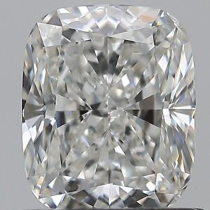 1.01 carat, G colour, VVS1 clarity, Cushion shape, Natural Diamond.