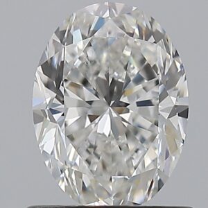 1.01 carat, F colour, SI1 clarity, Oval shape, Natural Diamond.