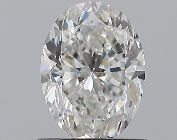 1.01 carat, F colour, SI1 clarity, Oval shape, Natural Diamond.