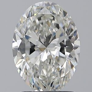 1.7 carat, G colour, VS2 clarity, Oval shape, Natural Diamond.
