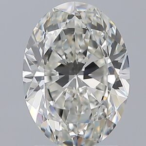 2.01 carat, H colour, VVS2 clarity, Oval shape, Natural Diamond.