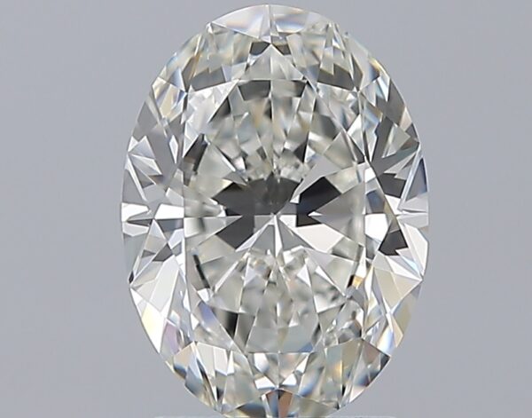 2.01 carat, H colour, VVS2 clarity, Oval shape, Natural Diamond.