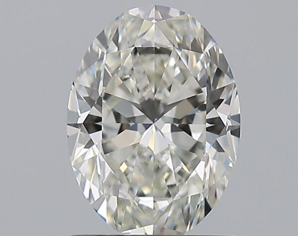 1.21 carat, H colour, VVS2 clarity, Oval shape, Natural Diamond.