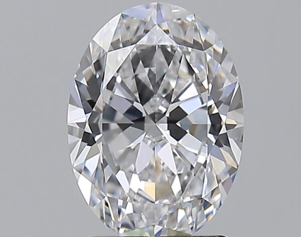 1.8 carat, D colour, VVS1 clarity, Oval shape, Natural Diamond.