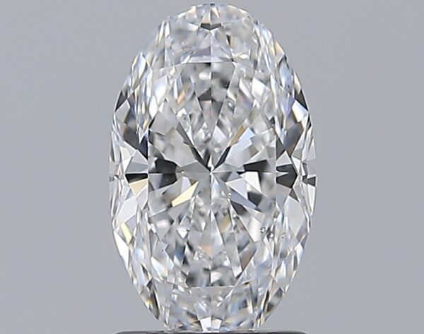 1.5 carat, D colour, SI1 clarity, Oval shape, Natural Diamond.