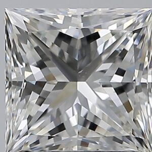 1.51 carat, H colour, VS2 clarity, Princess shape, Natural Diamond.