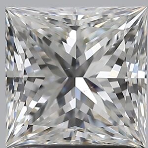 1.51 carat, F colour, VS2 clarity, Princess shape, Natural Diamond.