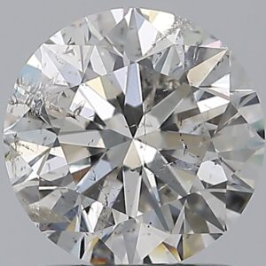 1.2 carat, F colour, SI2 clarity, Round shape, Natural Diamond.