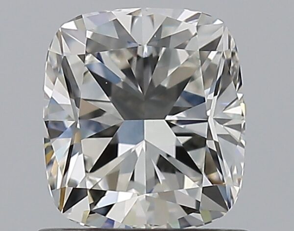 1 carat, H colour, VS1 clarity, Cushion shape, Natural Diamond.