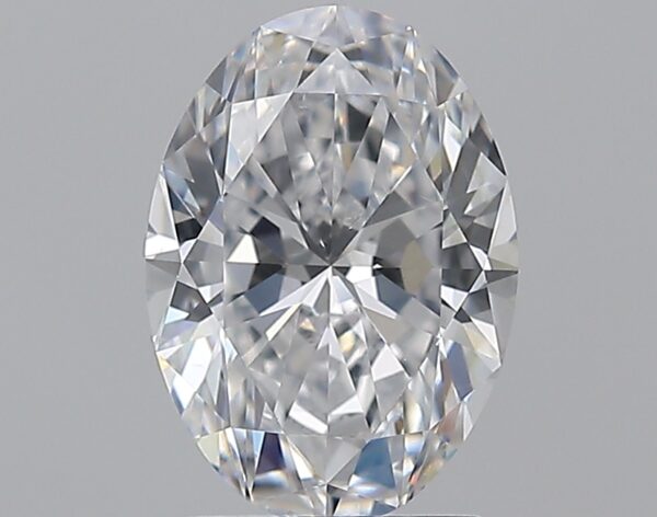 2.01 carat, D colour, SI1 clarity, Oval shape, Natural Diamond.