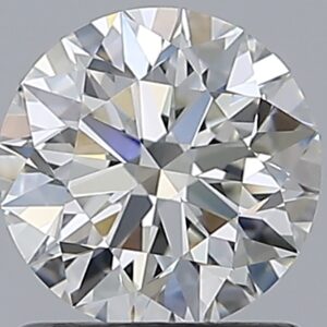 1.02 carat, G colour, VVS2 clarity, Round shape, Natural Diamond.