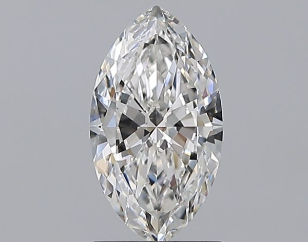 1 carat, F colour, VS2 clarity, Marquise shape, Natural Diamond.