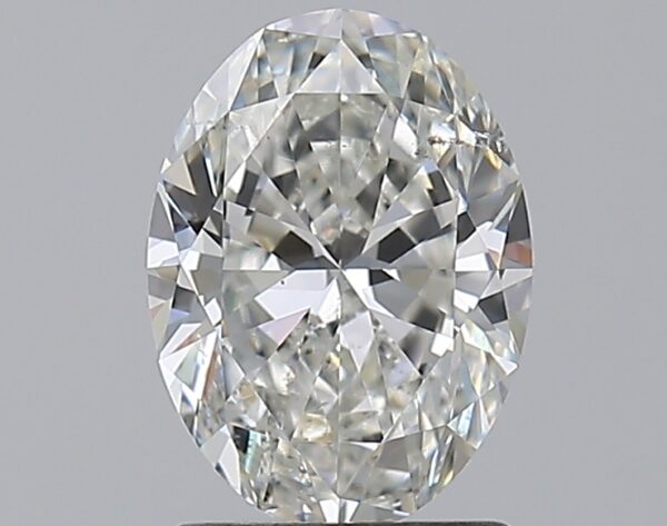 1.51 carat, H colour, SI1 clarity, Oval shape, Natural Diamond.