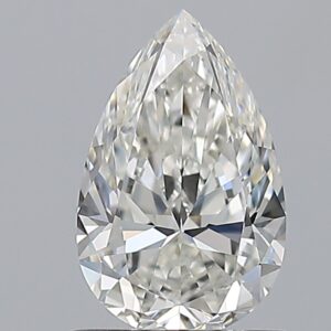 1.02 carat, G colour, VS2 clarity, Pear shape, Natural Diamond.